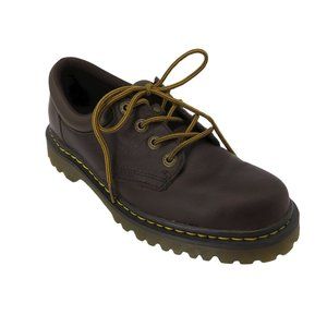 DR MARTENS Men's Brown Leather Graceland Lace Up Oxford Shoes Size 8
